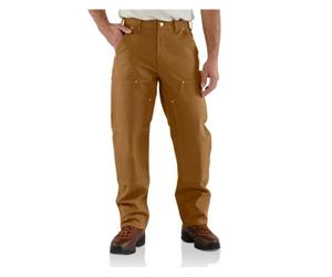 Carhartt B01 Loose Straight Firm Duck Double-Front Dungaree - Pantalones de utilidades de Trabajo Hombre
