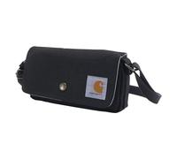 Carhartt Bag, Carries as a Crossbody, Clutch Or Waist Pack with Removable Strap, Bolso Cruzado para Mujer, Bandolera Horizontal (Negro), Talla única