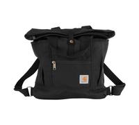 Carhartt Bolsa convertible y duradera con correas ajustables para mochila y funda para portátil, Mochila convertible (negro), Talla única