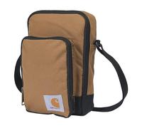 Carhartt Crossbody Zip Bolsa colgante, marrón