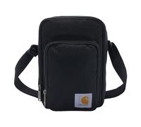 Carhartt Bolsa cruzada con cremallera, duradera y ajustable con cierre de cremallera, color negro