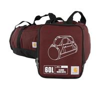 Carhartt Bolsa de Lona Redonda clásica con Bolsa de Utilidad, Resistente, Resistente al Agua, Bolsa de Equipo Plegable para el Lugar de Trabajo, Puerto, (60L) UK, 60 litros