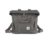 Carhartt Bolsa duradera con correas ajustables en forma de mochila y funda para el portátil, mochila convertible (grava), talla única