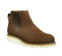 Carhartt Botas de cuña para hombre Fw5033-m Chelsea Pull-on Soft Toe de 5 pulgadas, búfalo oscuro aceitado bronceado, 46 EU