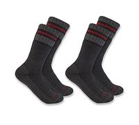 Carhartt Hevyweight Boot Calcetines (2 pares), negro, tamaño L para Hombres