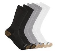 Carhartt Calcetines de peso medio para hombre, paquete de 6, Surtido 1 Multi, Large
