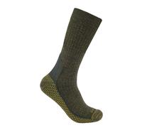 Carhartt Calcetines Mezcla Sintético-Merino Calcetín Crew Oliva EUR L