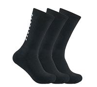 Carhartt Midweight Logo Crew Sock 3 Pack Negro EUR L