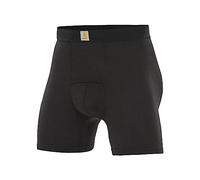 Carhartt Calzoncillos tipo bóxer elásticos de 5 pulgadas para hombre, paquete de 3, Negro -, XX-Large