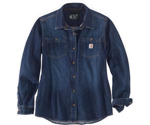 Carhartt Camisa de señora Camisa vaquera de peso medio L/S Zion XL