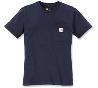 Carhartt Camisa Mujer Workw Pocket S/S T-Shirt Navy XL