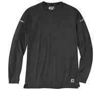 Carhartt Camiseta Carhartt Lwd de manga larga con corte holgado para hombre, gris S