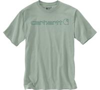Camiseta carhartt core logo s/s hombre verde S