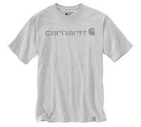 Carhartt Camiseta de Manga Corta con Logotipo gráfico de Corte Relajado
