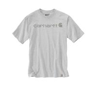 Carhartt Camiseta de Manga Corta con Logotipo gráfico de Corte Relajado