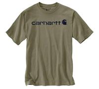 Carhartt Camiseta de Manga Corta con Logotipo gráfico de Corte Relajado