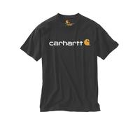 Camiseta Carhartt Core Logo T-Shirt S/S Hombre Negro M