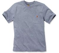 Carhartt Camiseta hombre Workw Pocket T-Shirt S/S Heather Grey XS