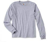 Carhartt Camiseta Logo Long Sleeve T-Shirt Heather Grey XXL