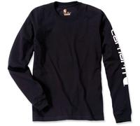 Carhartt Camiseta Logo Long Sleeve T-Shirt Negro S