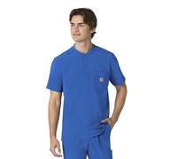 Carhartt Camiseta médica para hombre, Real, Large