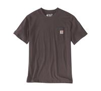 Carhartt Camiseta para Hombre Work Utility, Dark Sepia, L