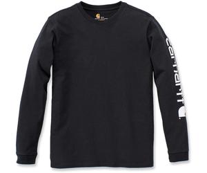 Carhartt Camiseta señora Workwear Logo L/S Negra L