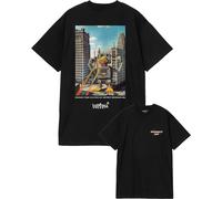 Carhartt - Camisetas - S/S Wiptopia T-Shirt Black - Talla M - Negro Negro M