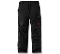 Carhartt Canvas Boise Multi-Cargo Dungaree Pantalones, negro, Talla 38/32