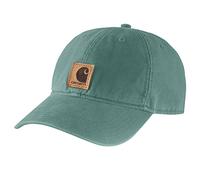 Carhartt Canvas Cap, Gorra de béisbol, Unisex adulto, Verde Slate, Talla única