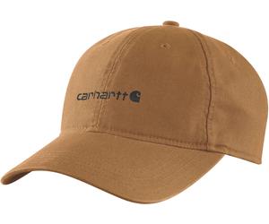 Carhartt Canvas Embroidered Graphic Gorra de mujer, marrón