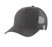 Carhartt Canvas Mesh Back Cap Tapa, Negro, Talla única Unisex Adulto