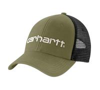 Carhartt Canvas Mesh-Back Logo Graphic Cap, Gorra para Unisex Adulto, Dill, Talla única