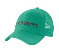 Carhartt Canvas Mesh-Back Logo Graphic Cap, Gorra para Unisex Adulto, Sea Green, Talla única