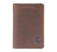 Carhartt Carteras de Cuero Craftsman para Hombre, Disponibles en múltiples Estilos y Colores, marrón (Doble), tamaño único, Carteras de Cuero Artesanal, Disponibles en múltiples Estilos y Colores