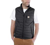 Carhartt Chaleco Rain Defender ligero con aislante,Relaxed Fit Para Hombre, Negro, S
