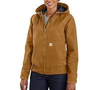 Carhartt Washed Duck Active Chaqueta de dama, marrón, tamaño S para Mujer