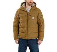 Carhartt Chaqueta de invierno para hombre, corte holgado, con aislamiento de peso medio, Roble, L
