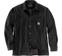 Carhartt Chaqueta forro polar Snap Front Shirt Jac Negro L