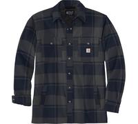 Carhartt Flannel Relaxed Fit Sherpa -Lined Shirt, azul marino, S