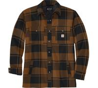 Carhartt Chaqueta Franela Camisa Sherpa Jac Carhartt® Marrón XXL