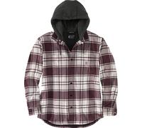 Carhartt Chaqueta Franela Forro Polar Con Capucha Camisa Jac Malt S
