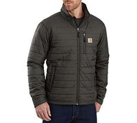 Carhartt Chaqueta Ligera Con Aislante, Ajuste Ligeramente Holgado, Con Tecnología Rain Defender, Hombre, Marrón Peat, M