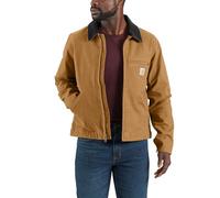 Carhartt Chaqueta Rugged Flex Relaxed Fit Duck Detroit para hombre, Carhartt Brown, Large