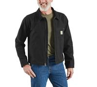 Carhartt Chaqueta Rugged Flex Relaxed Fit Duck Detroit para hombre, Negro -, Medium