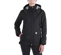 Carhartt Chaqueta Storm Defender gruesa, Relaxed Fit Para Mujer, Negro, M