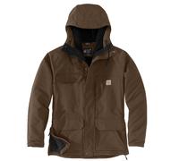 Carhartt Super Dux Bonded, chaqueta textil S male Marrón Oscuro