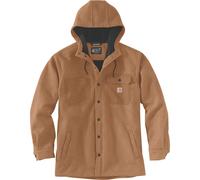 Carhartt Chaqueta Wind & Rain Bonded Shirt Jac Oiled Walnut Heather S
