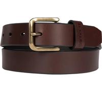 Carhartt Cinturón de cuero para mujer, marrón, Talla M