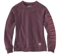 Carhartt Clarksburg Crewneck Sudadera de señora, lila, tamaño S para Mujer